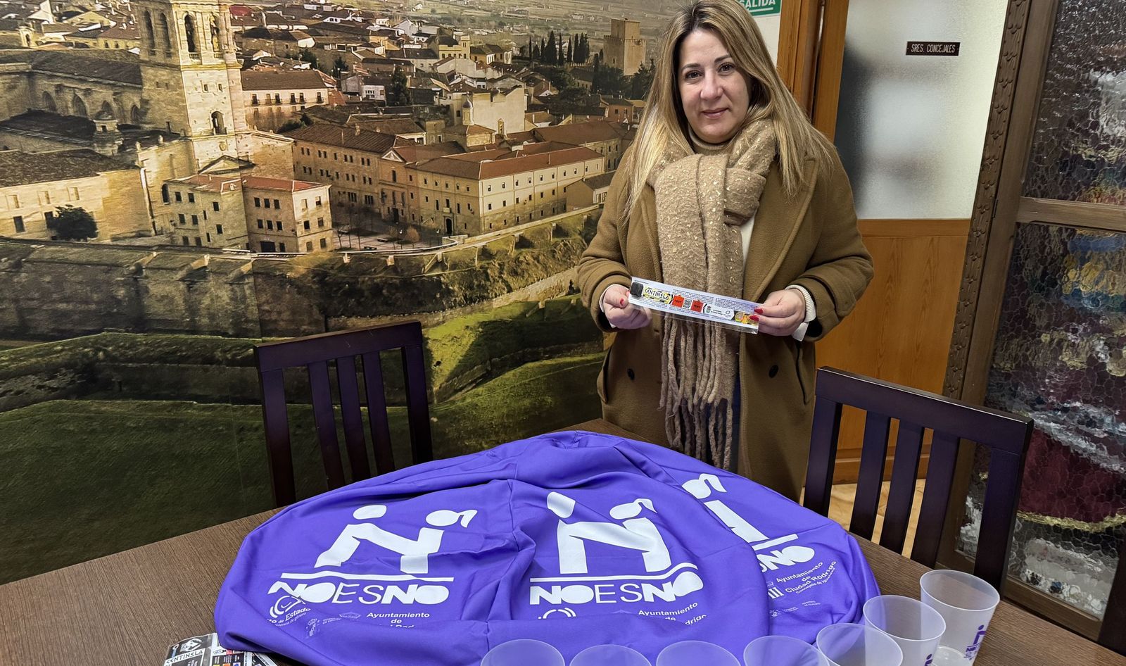 Presentación de la campaña "No es No" del Carnaval de Ciudad Rodrigo