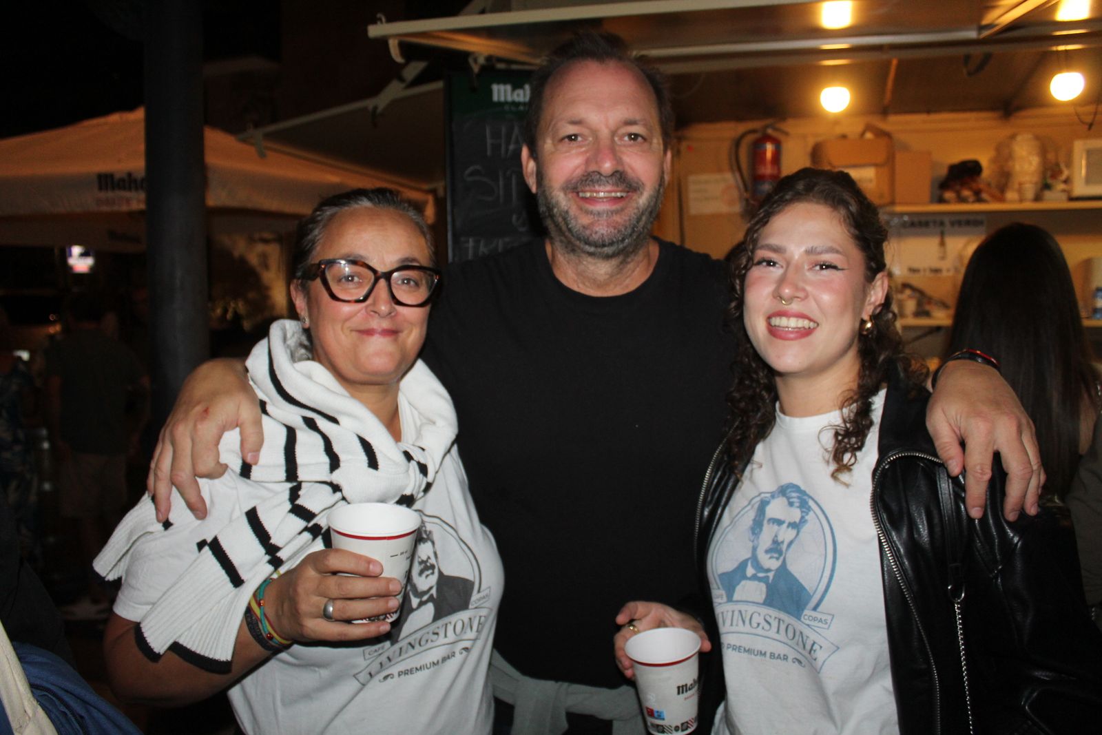 Ambiente en la Feria de Día en la tarde de este