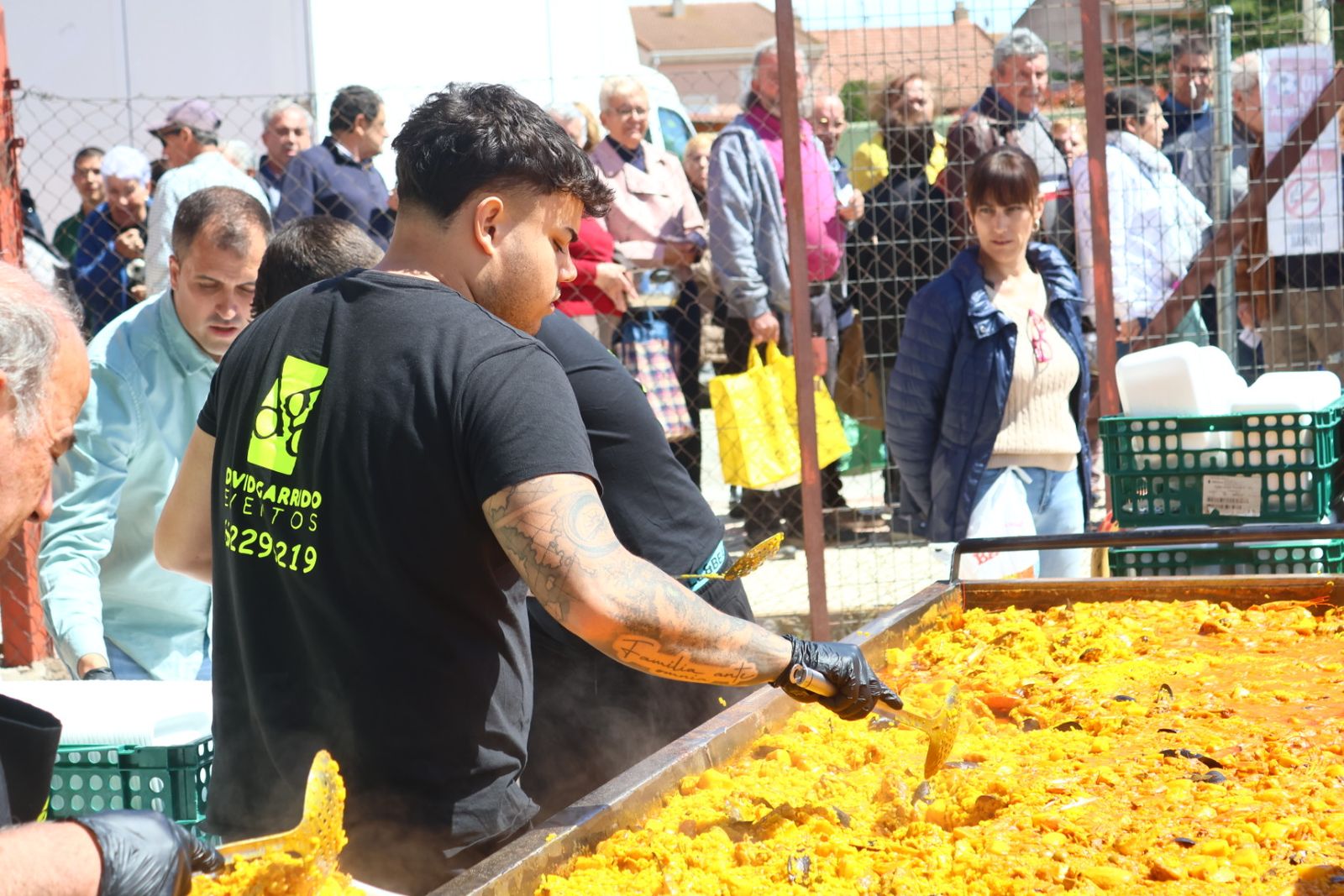 Paella popular en Villoria