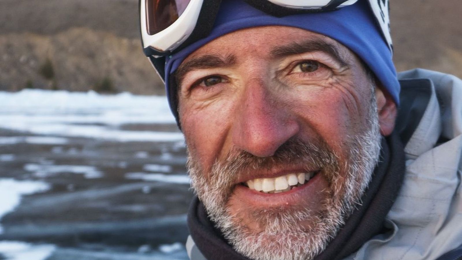 José Trejo en una de sus expediciones