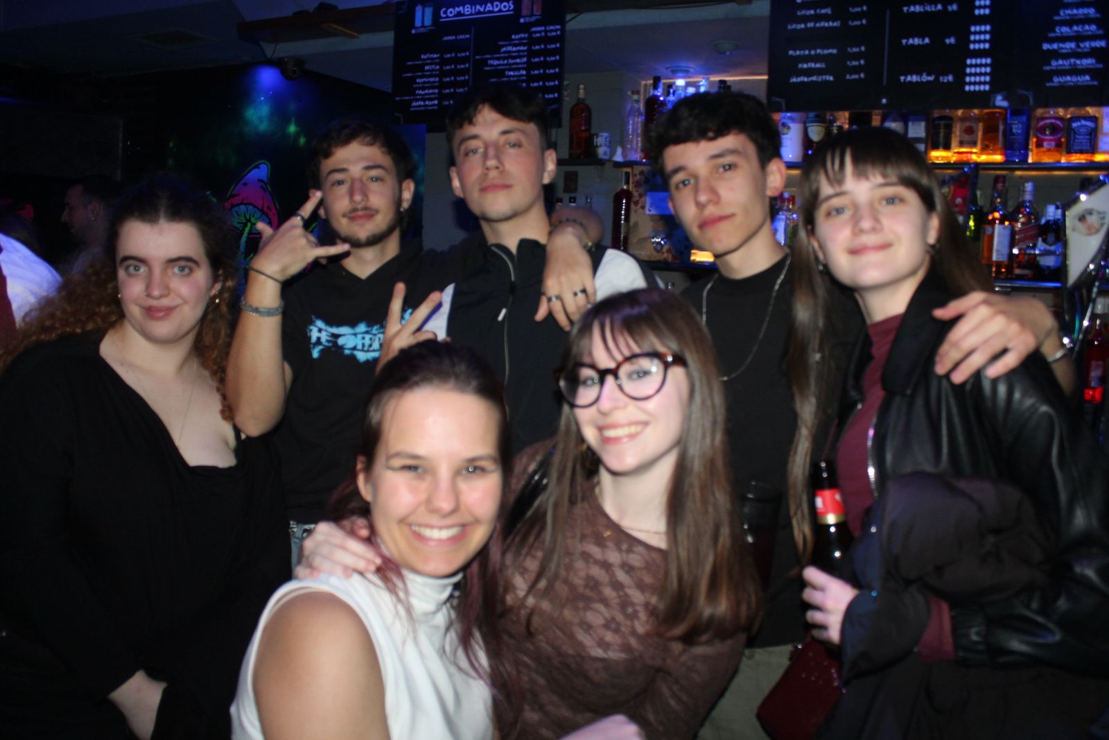 Salamanca de noche, sabado 28 de febrero