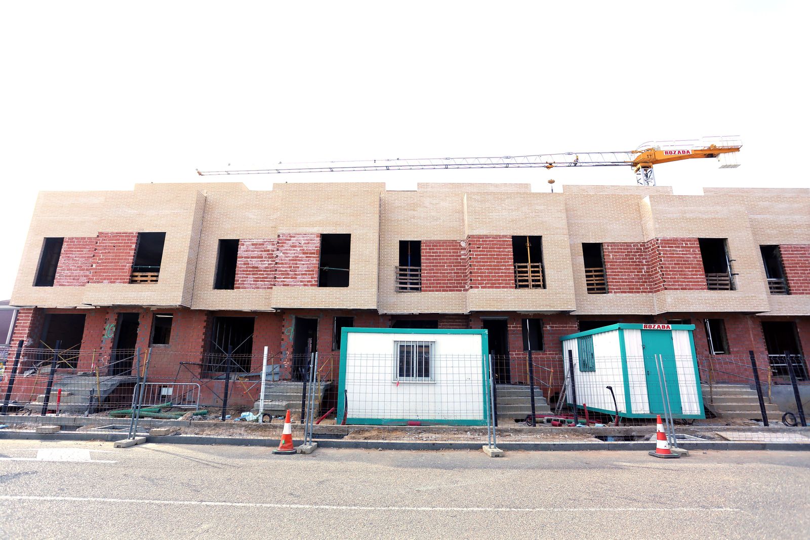 Viviendas unifamiliares en construcción ICAL Archivo