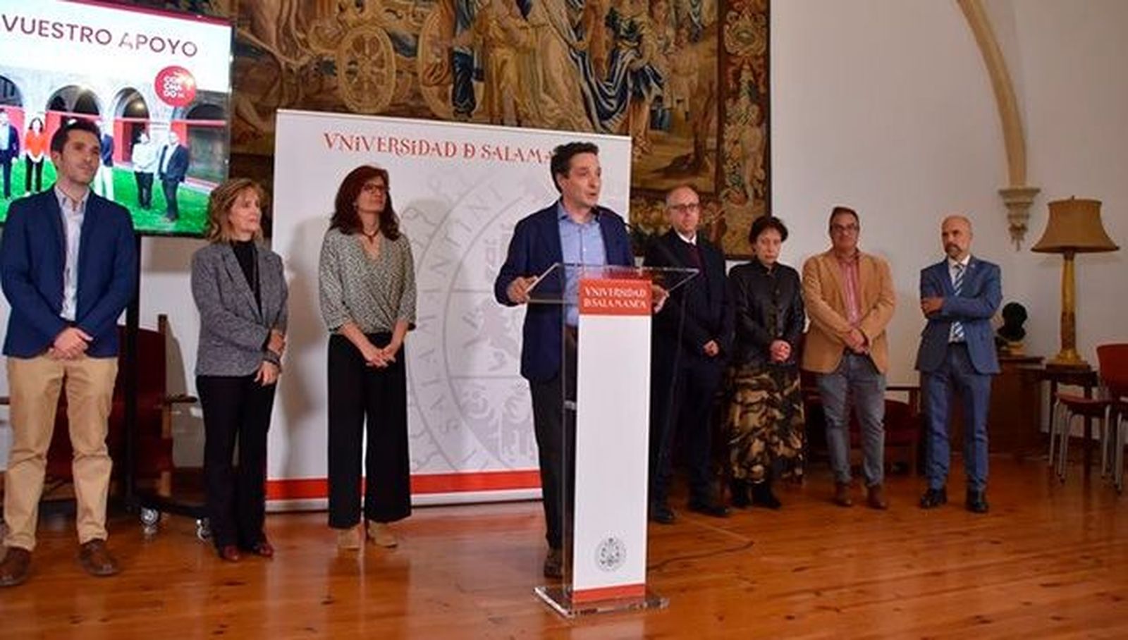 La Junta Electoral proclama de forma definitiva a Juan Manuel Corchado como candidato a rector de la USAL La Junta Electoral proclama de forma definitiva a Juan Manuel Corchado como candidato a rector de la USAL