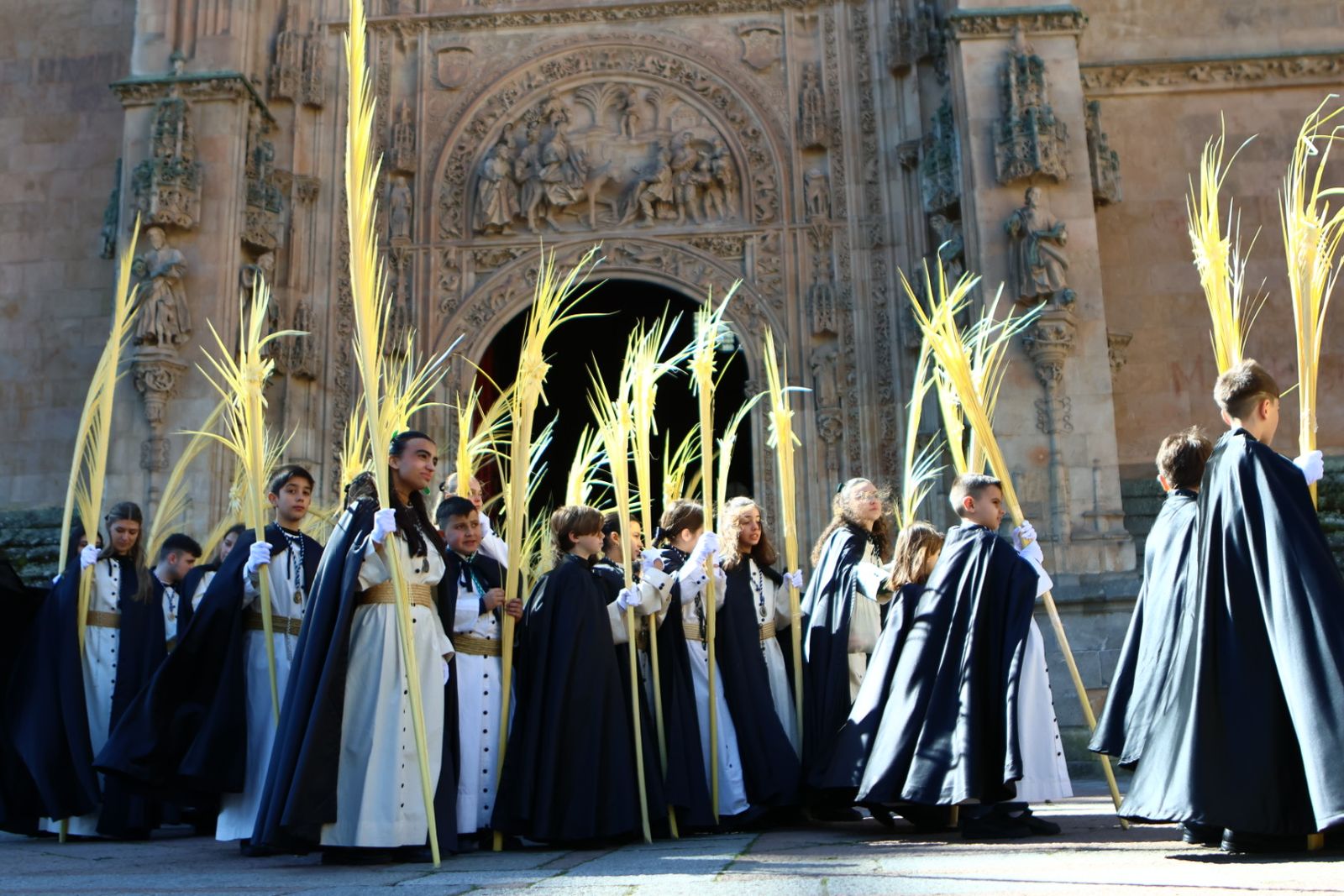 Procesión de la Borriquilla en Salamanca