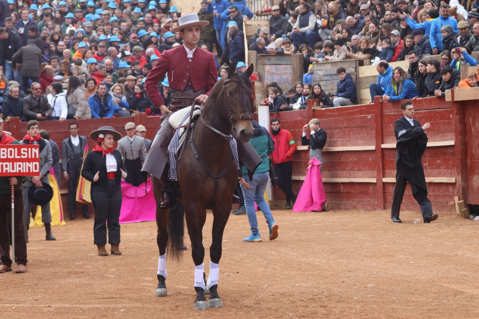 Novillada sin picadores del bolsín taurino y rejones en Ciudad Rodrigo
