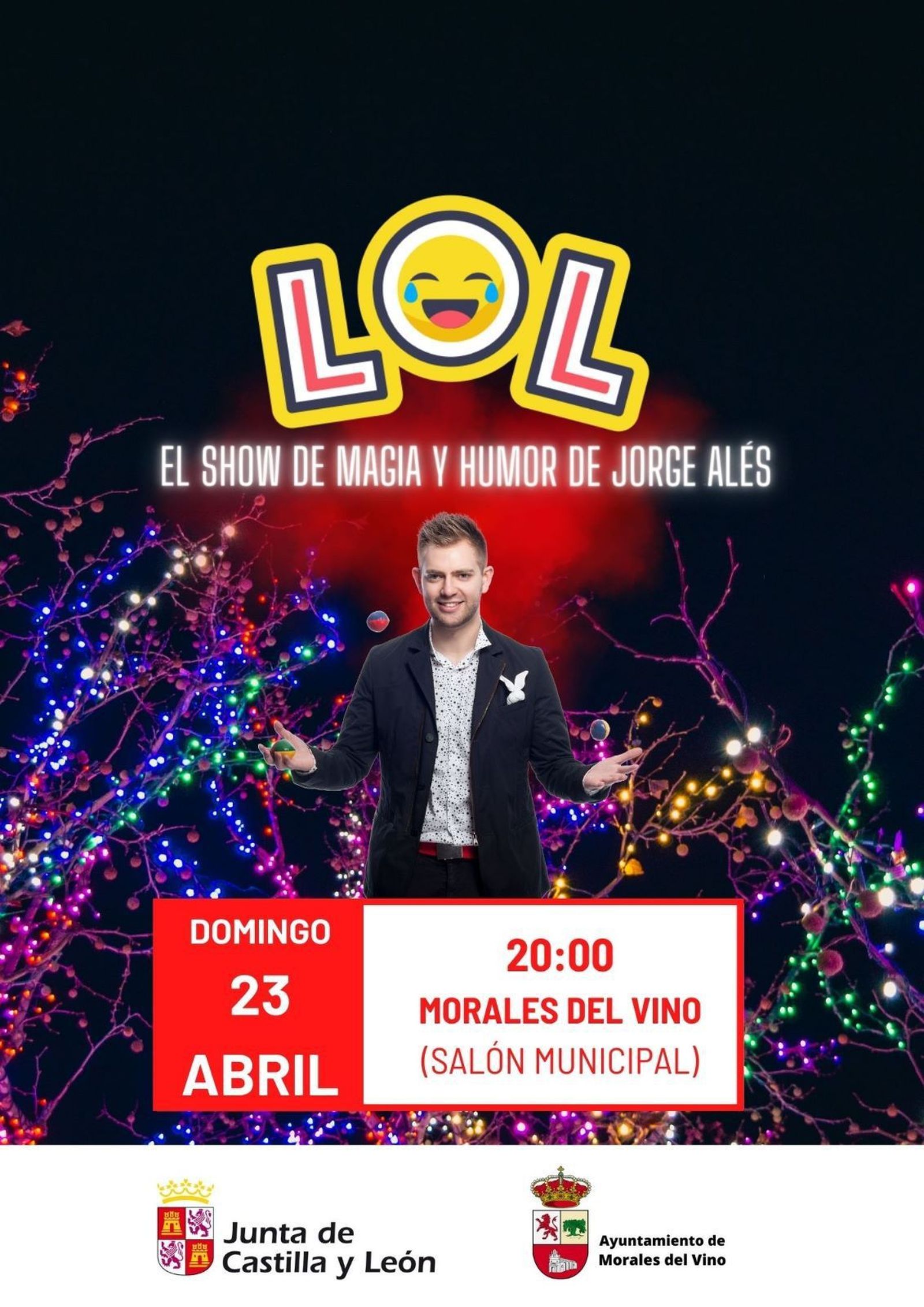 Show de magia y humor de Jorge Alés en Morales del Vino