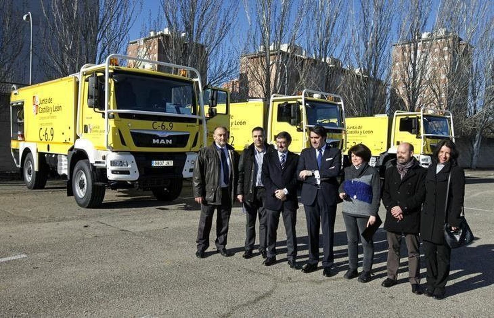 Fomento y Medio Ambiente renueva su flota con cuatro autobombas para la extinción de incendios