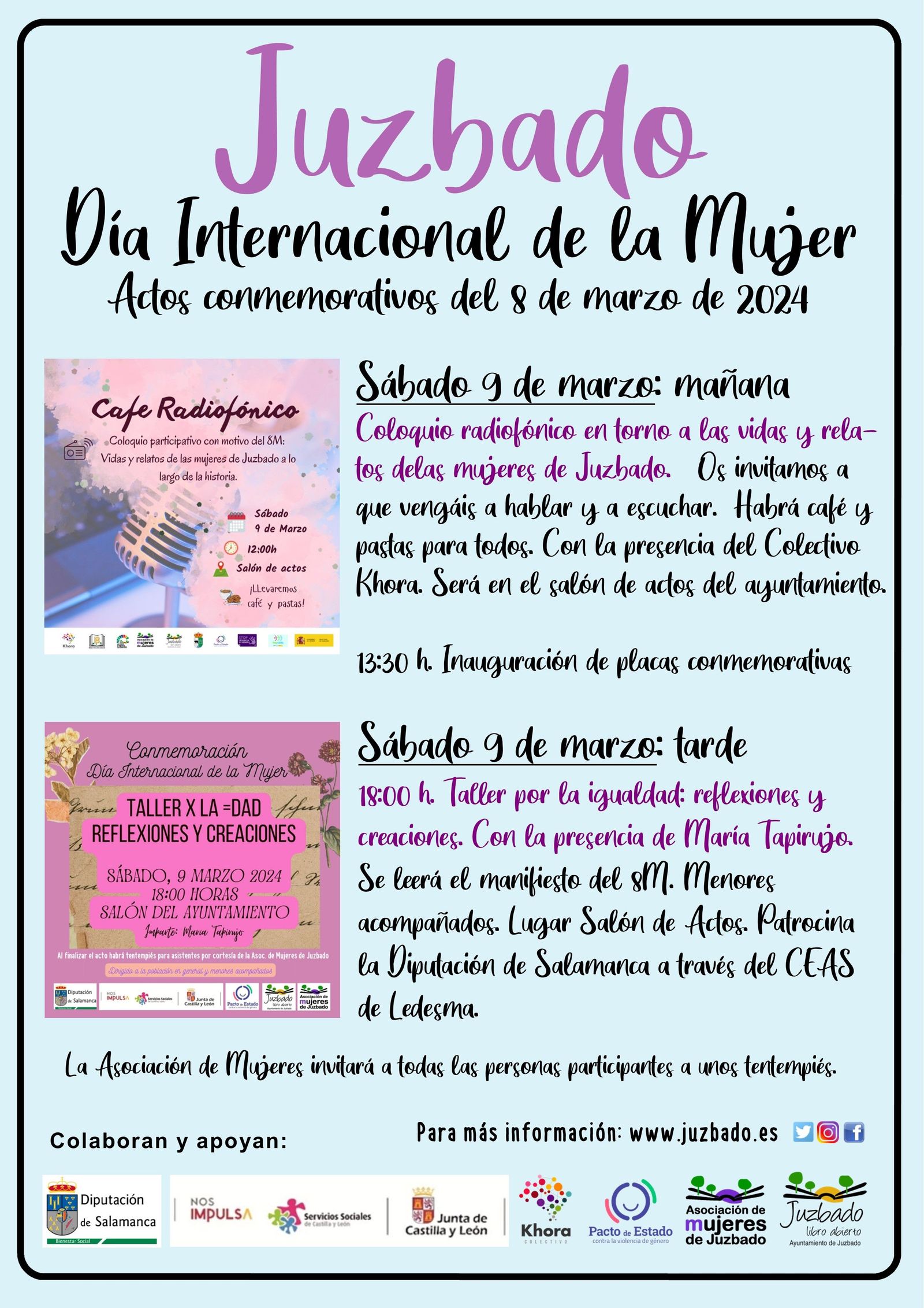 Juzbado día internacional de la mujer