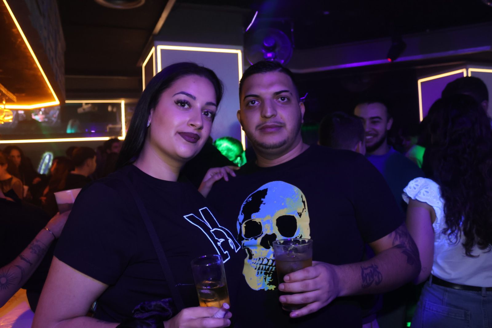 Salamanca de noche, sábado 17 de enero