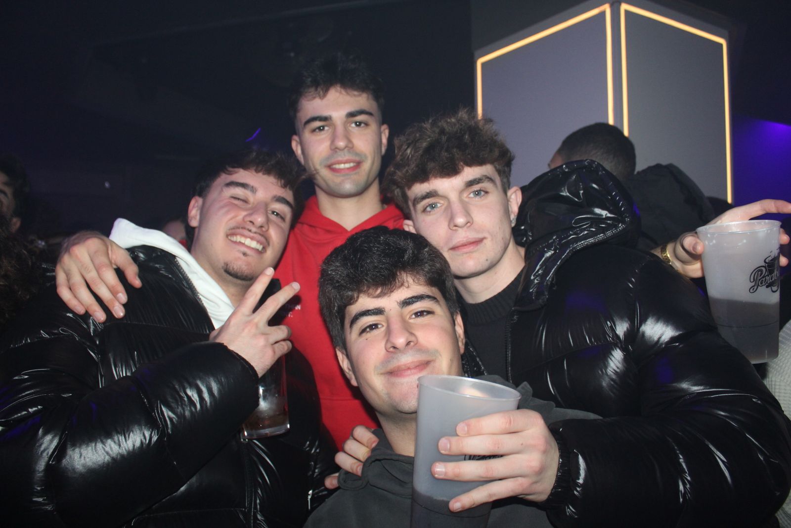 Salamanca de noche, viernes 24 de enero