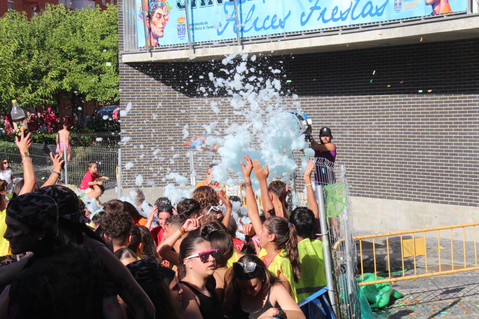 Chupinazo fiestas de Santa Marta del Tormes