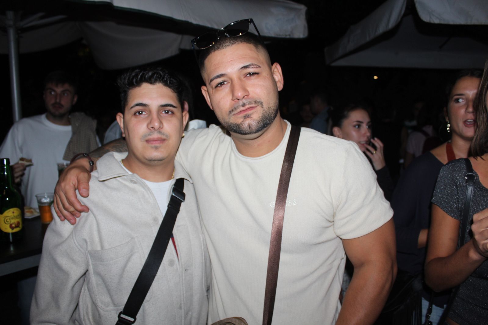 Ambiente en la Feria de Día en la tarde de este jueves