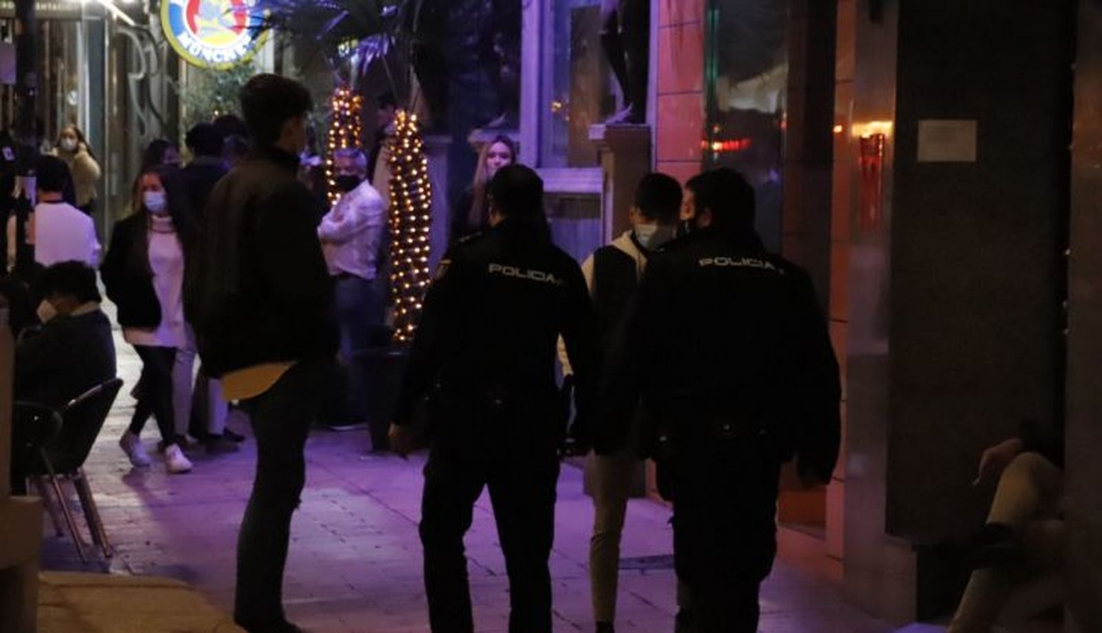 Policía Nacional en Carmelitas 