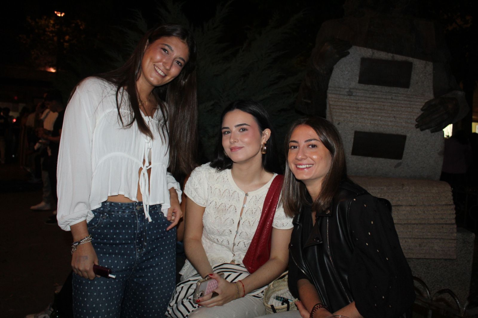 Ambiente en la Feria de Día en la tarde de este