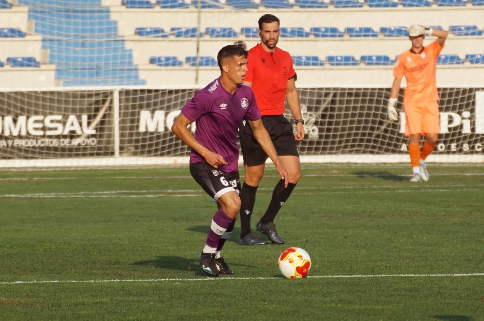 Luis Lara, en el derbi