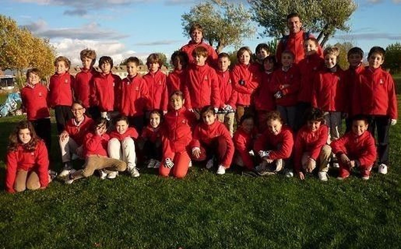 Concentración de la Categoría Benjamín de la Federación de Golf regional en Villa Mayor