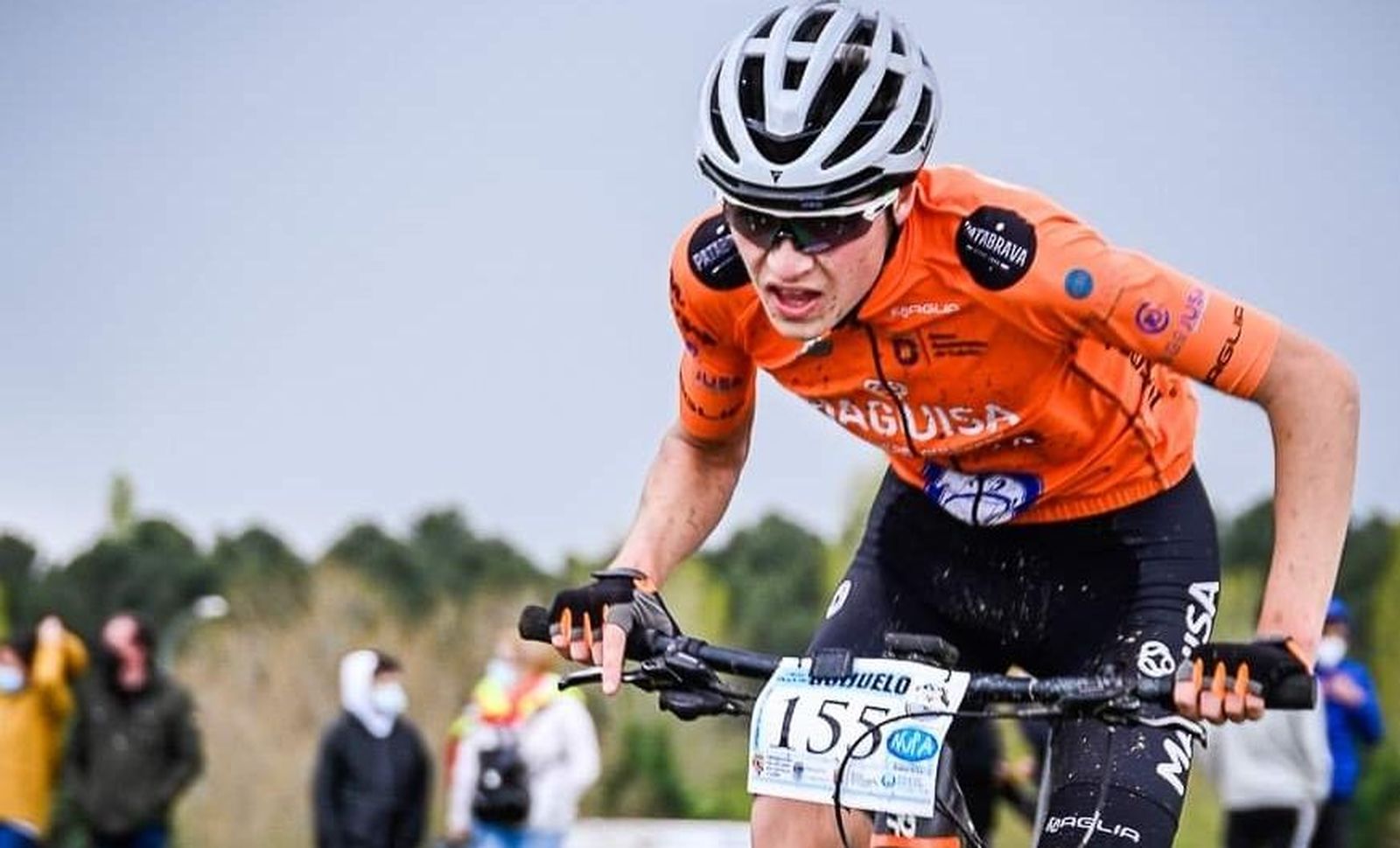 Óscar Herrero, en una prueba anterior / FOTO ESCUELA DE TRIATLÓN SALMANTINA