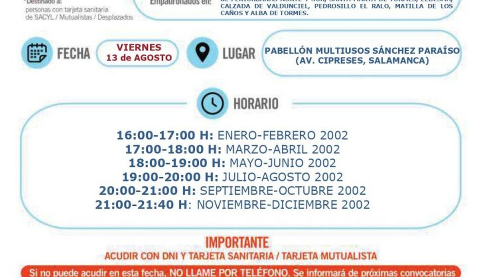 Vacunación 2002 viernes 13 de agosto en Salamanca capital, alfoz y alrededores page 0001 (1)