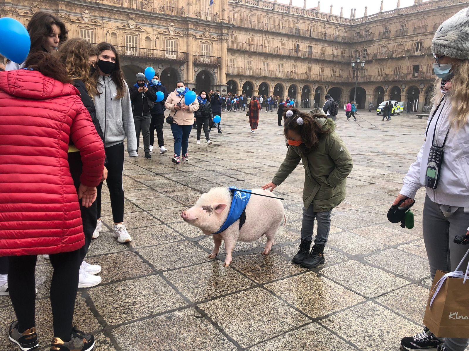 Marcha solidaria para dar visibilidad a la diabetes en Salamanca el 14 de noviembre de 2021. Foto SALAMANCA24HORAS (6)