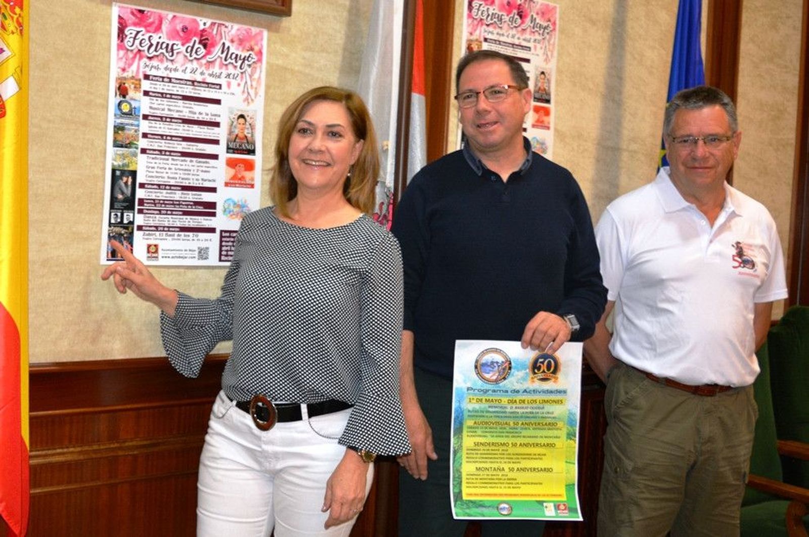 Fotografía presentación feria de mayo. 24.4.18