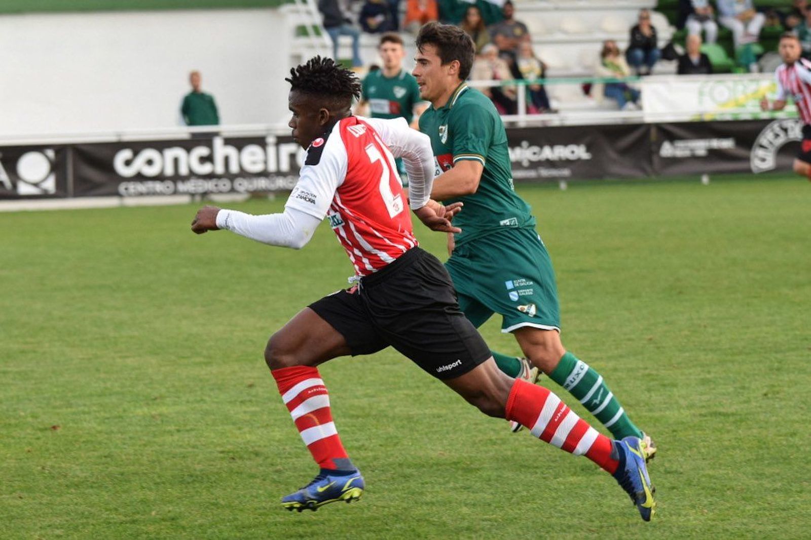 Lúis Rivas, partido frente a Coruxo. FOTO: ZAMORA CF