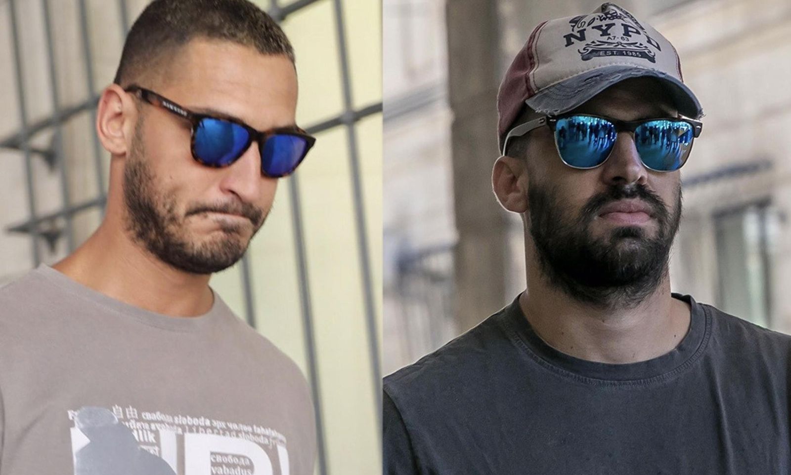 Los dos miembros de La Manada. | FOTO: EUROPA PRESS