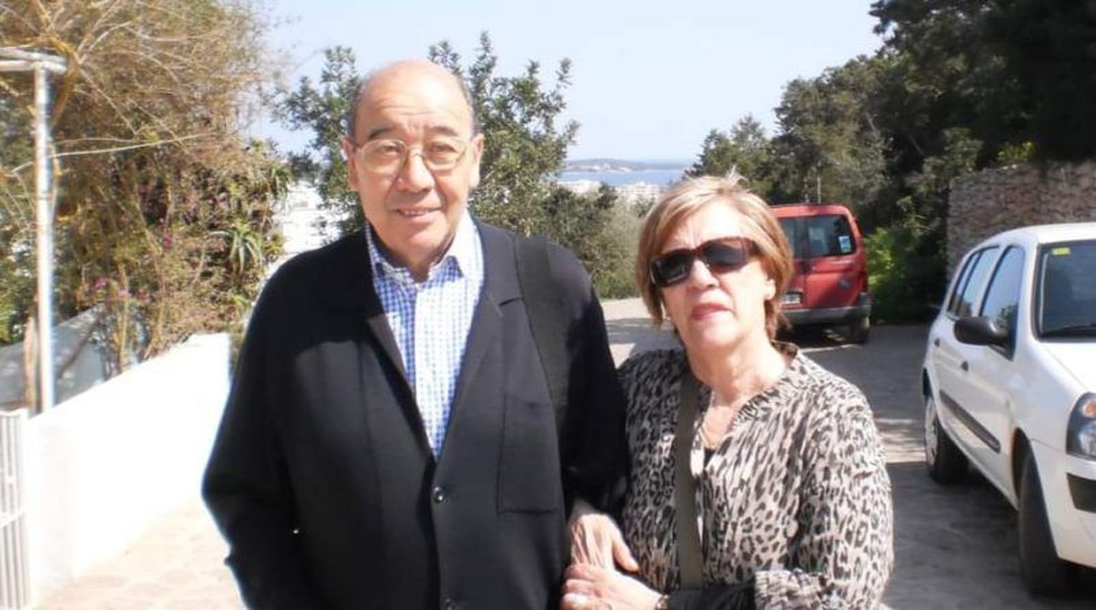 Vicente Fidalgo y su mujer, Maribel Bueno.