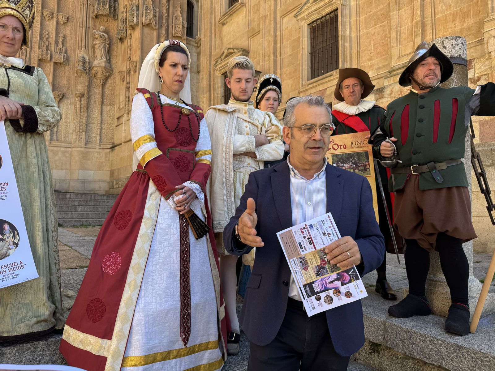 Presentación y anuncio de la quinta edición del festival del Siglo de Oro de Salamanca, de sus actividades y de su cuarto festival de teatro clásico