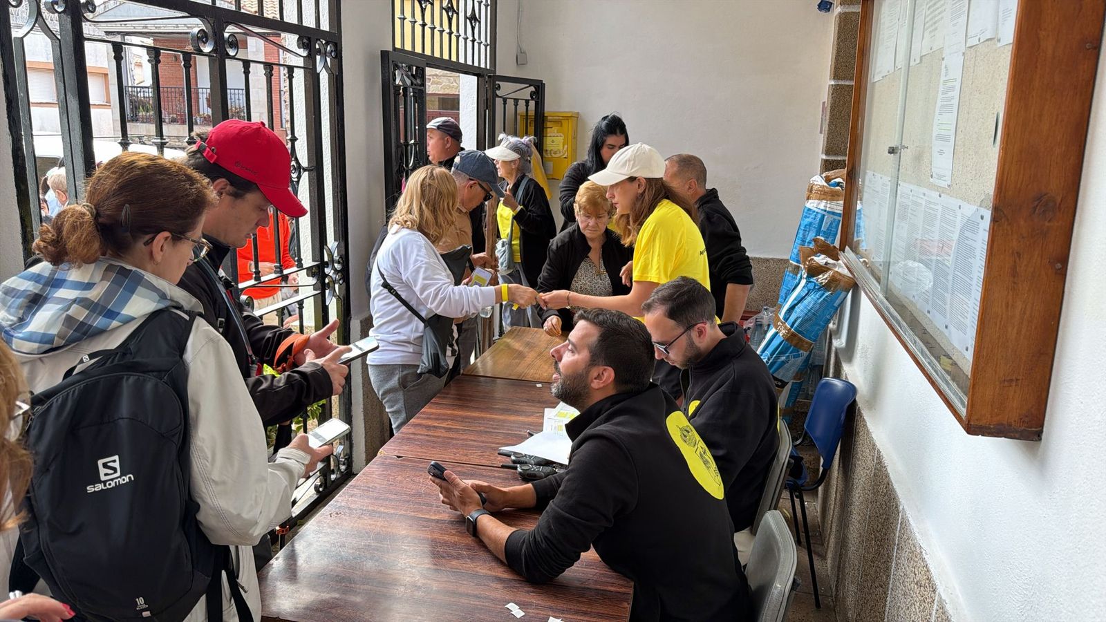 Éxito de participación en la marcha senderista de Saucelle con 250 inscritos