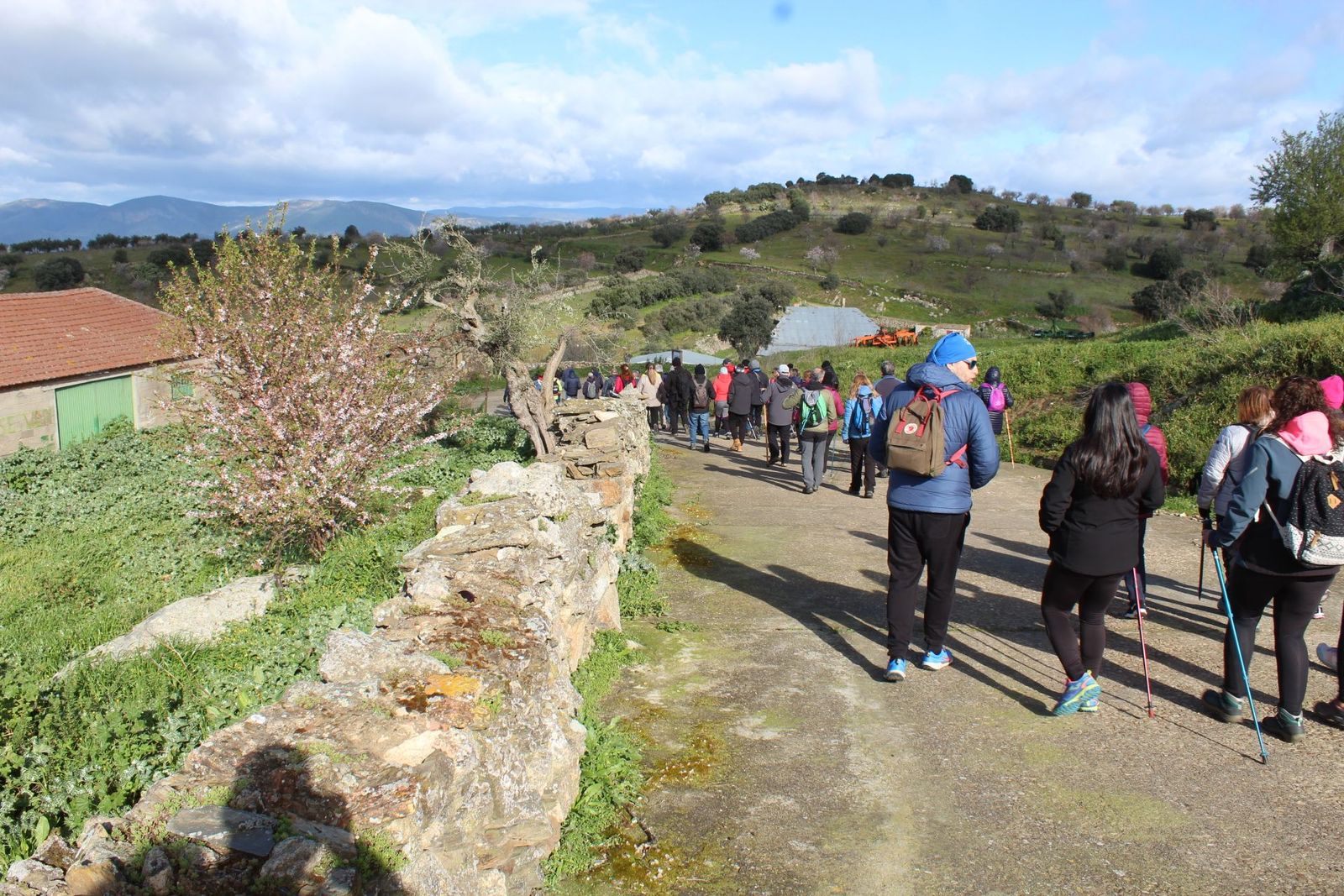 Marcha de los almendros en La Fregeneda Marcha de los almendros en La Fregeneda