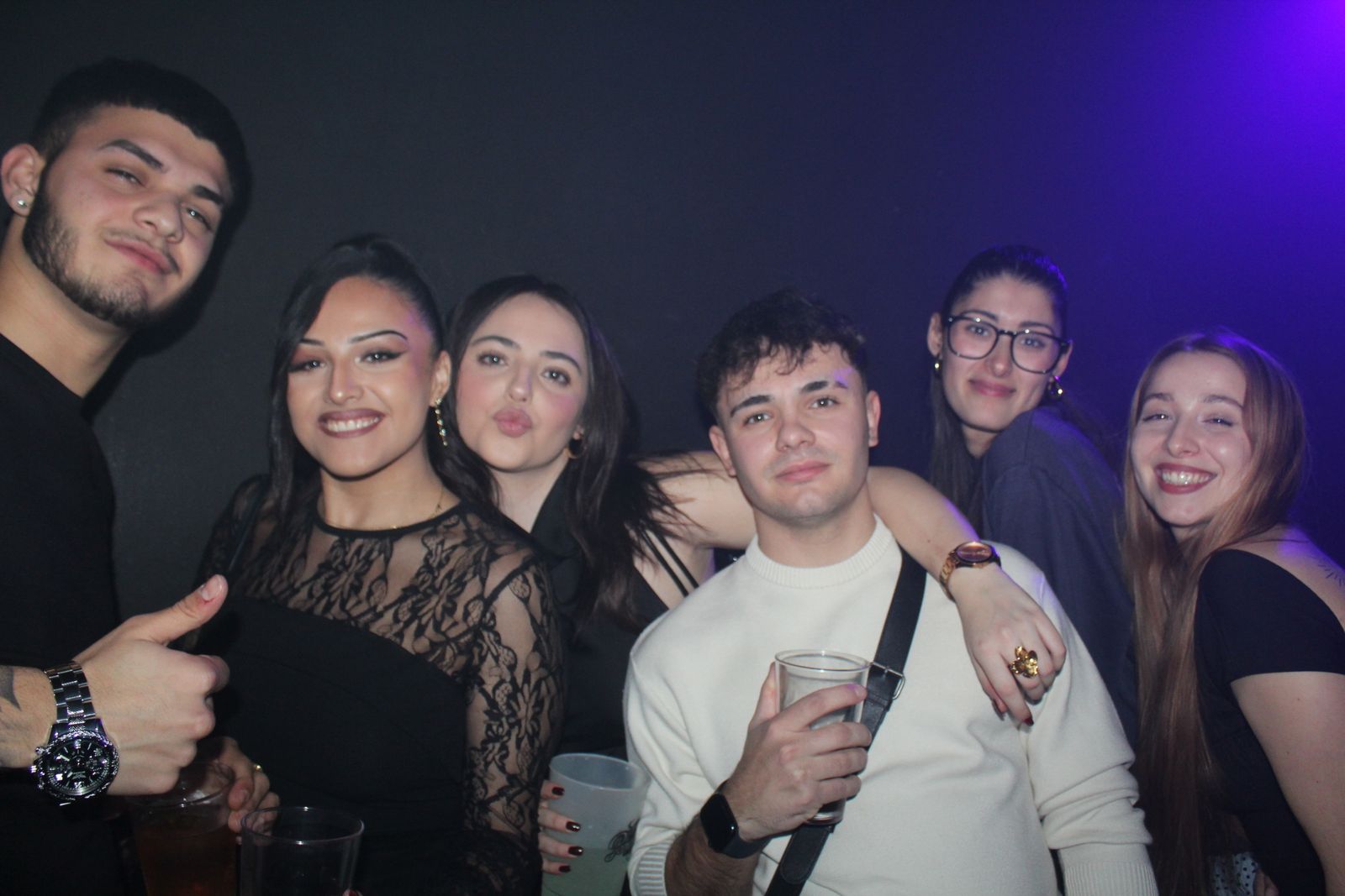 Salamanca de noche, sabado 24 de enero