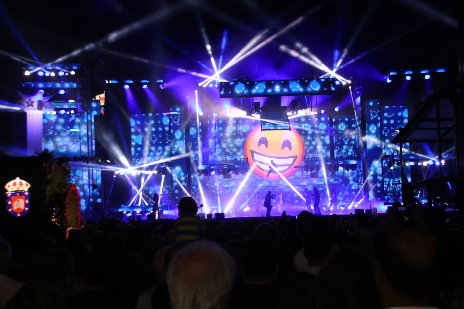 Panorama en la plaza Mayor de Guijuelo