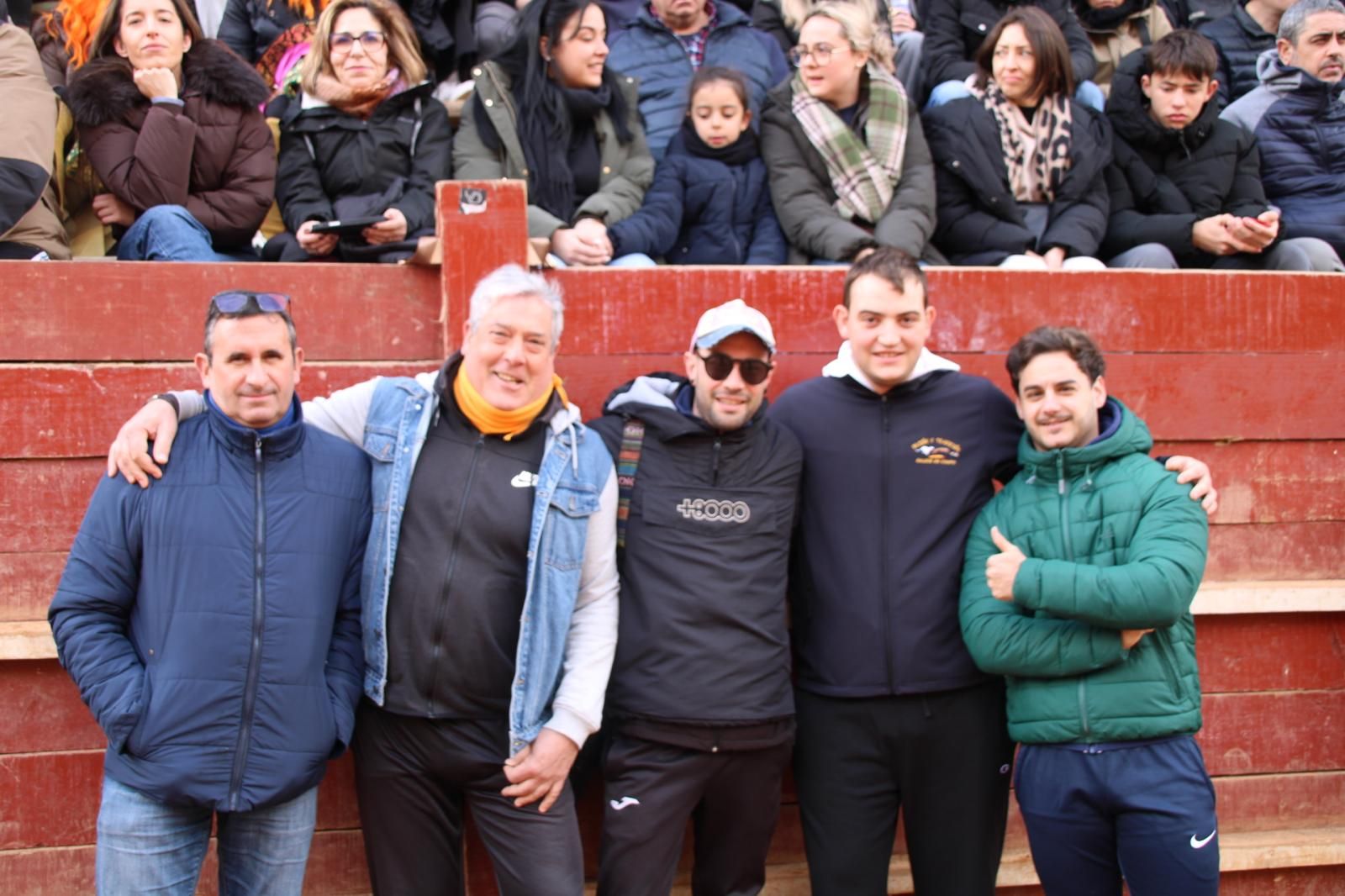 Ambiente del Encierro tradicional del lunes 17 de febrero