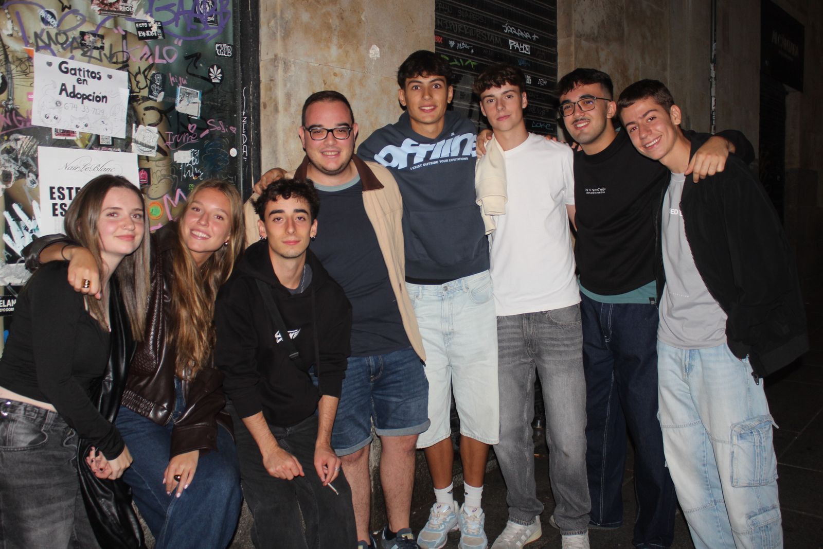 Salamanca de noche, viernes 19 de septiembre