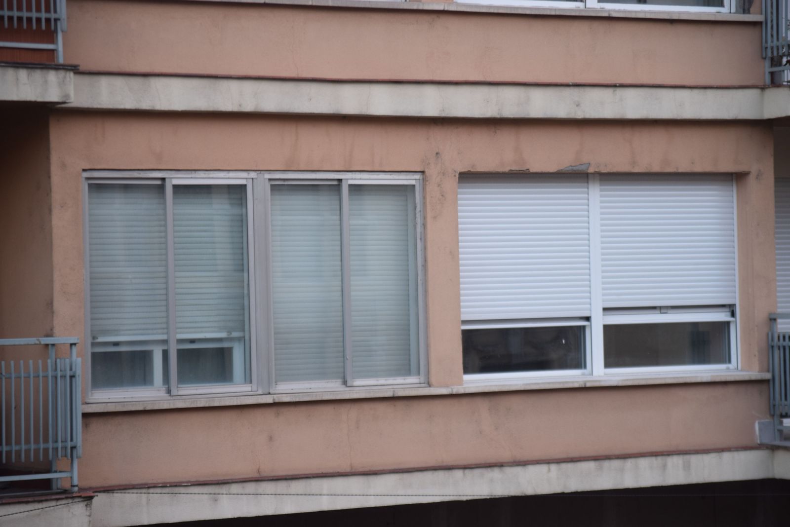 Unas persianas en una vivienda de Zamora