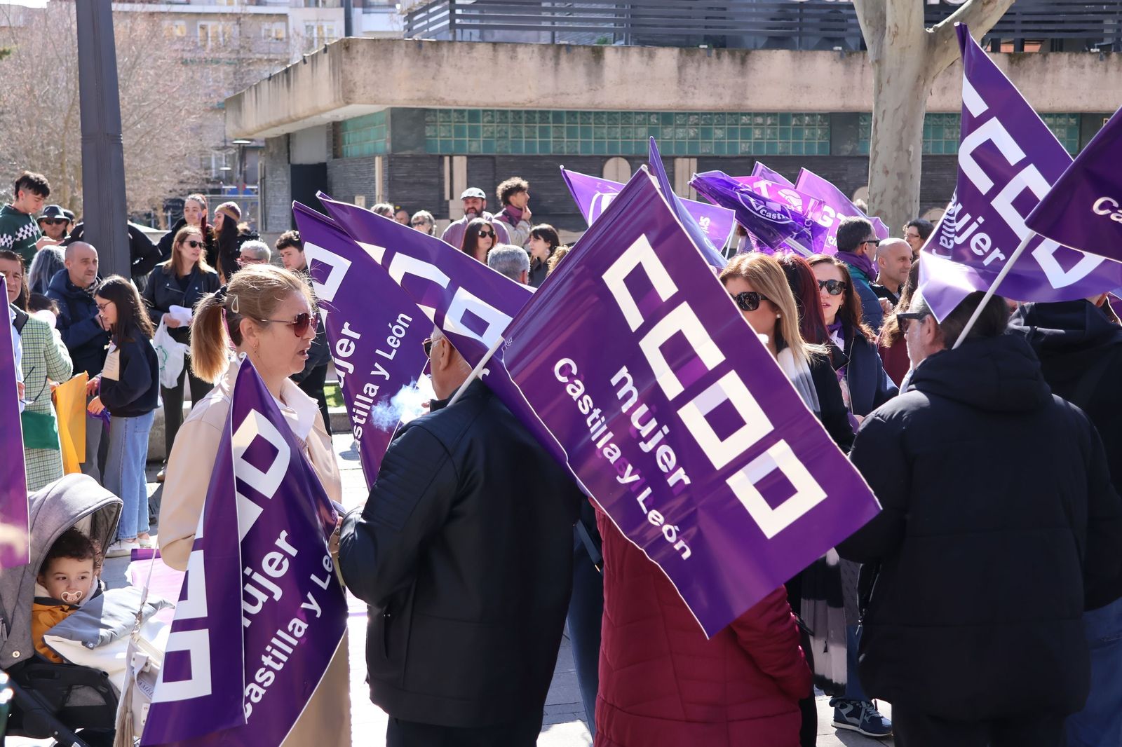 GALERÍA | La manifestación del 8M por las calles de Zamora, en imágenes