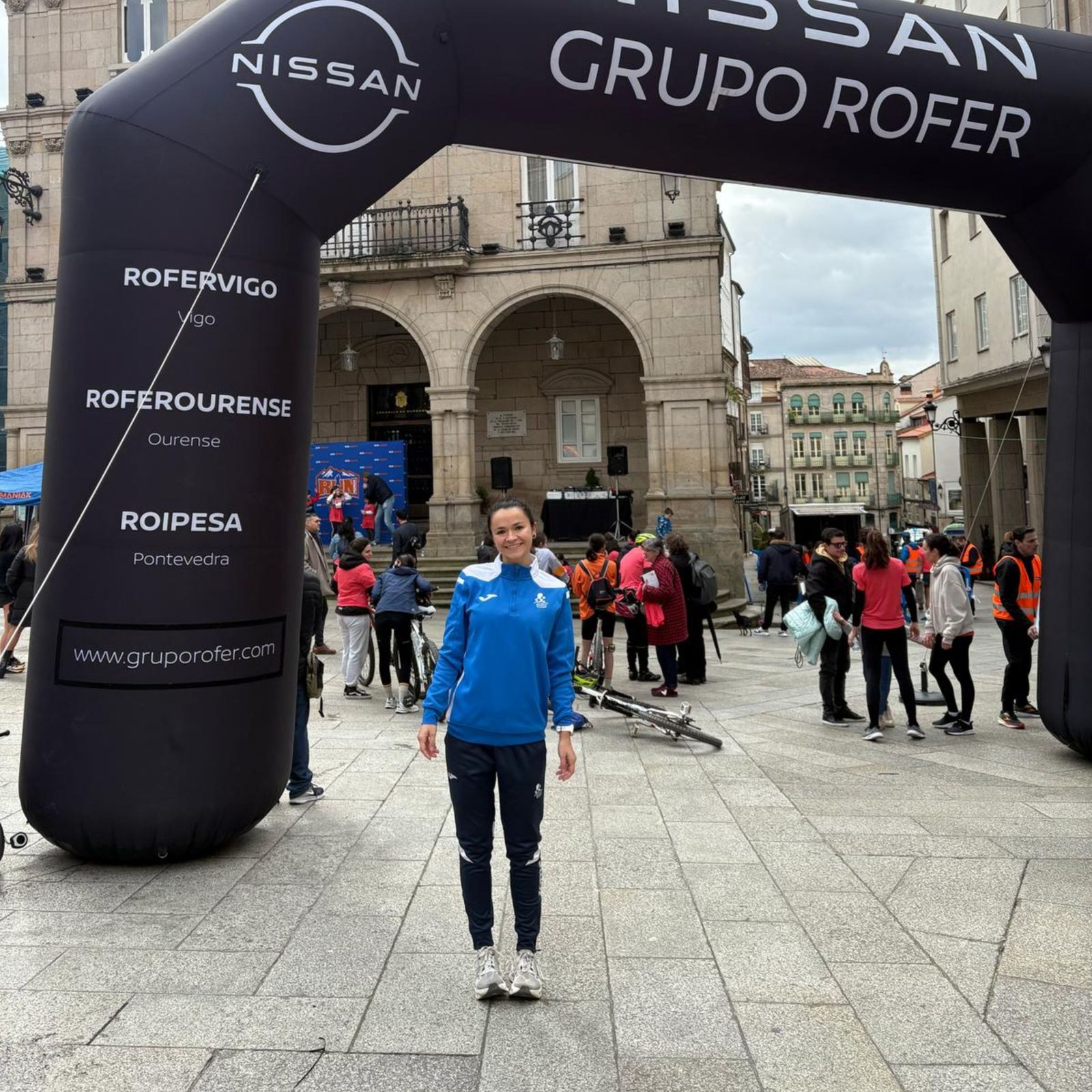 Rebeca Colino García, del Benavente Atletismo, reina en la Carrera de la Mujer celebrada en Orense