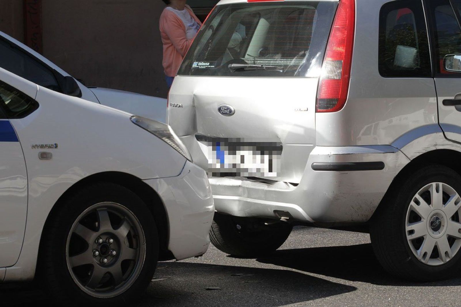 Accidente en la avenida Filiberto Villalobos