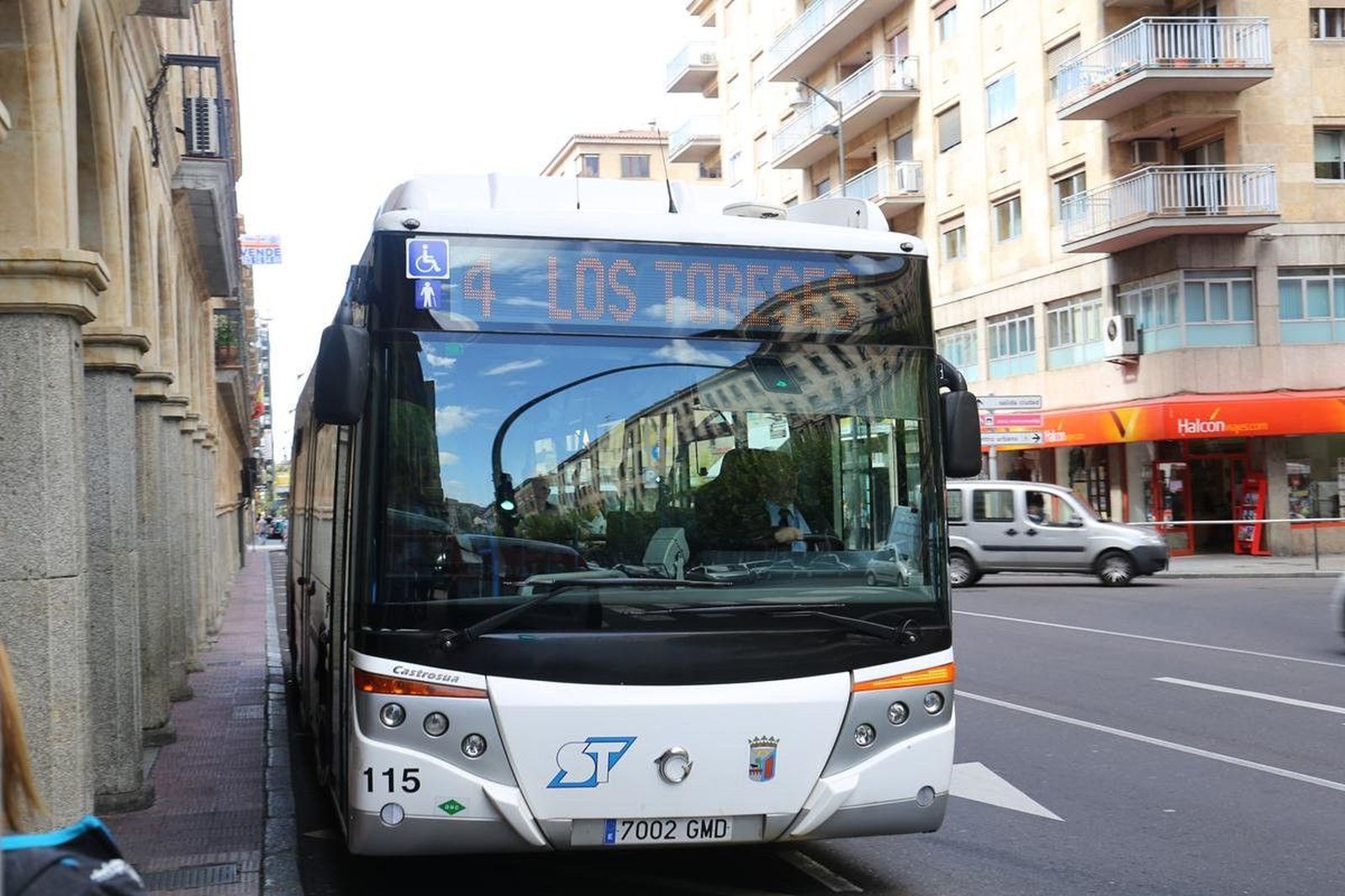 Los viajeros del autobús urbano aumentan en un 8,9% en el primer trimestre del año