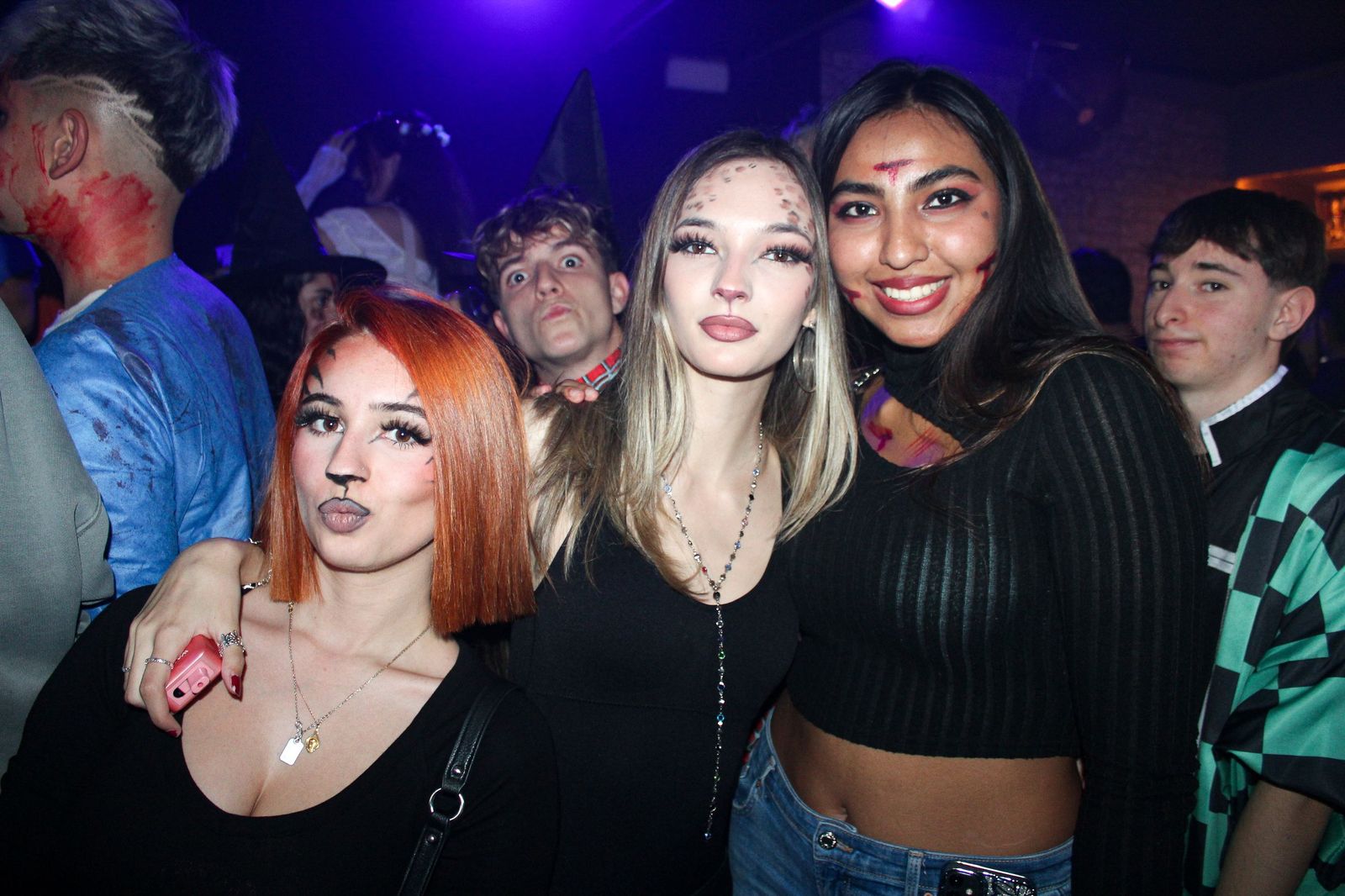 Salamanca de noche, viernes 31 de octubre