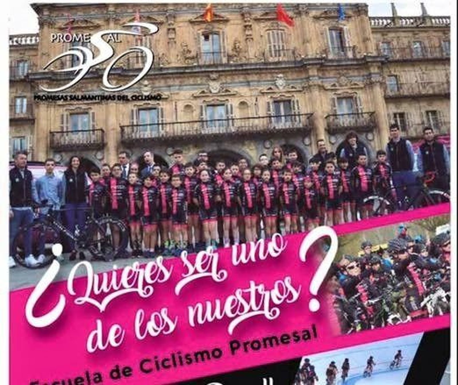 Promesal ya ha abierto el periodo de inscripción para la Escuela de Ciclismo