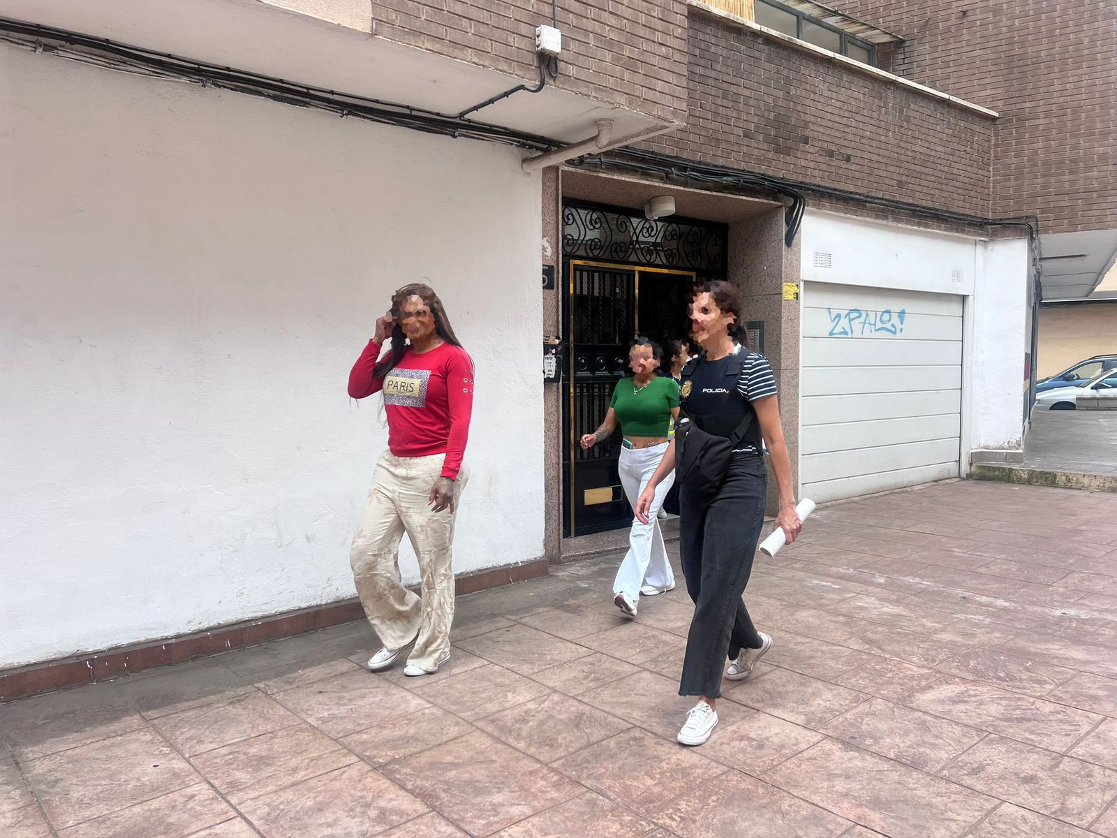 Un detenido en una operación de Policía Nacional en el barrio Vidal (10).jpeg