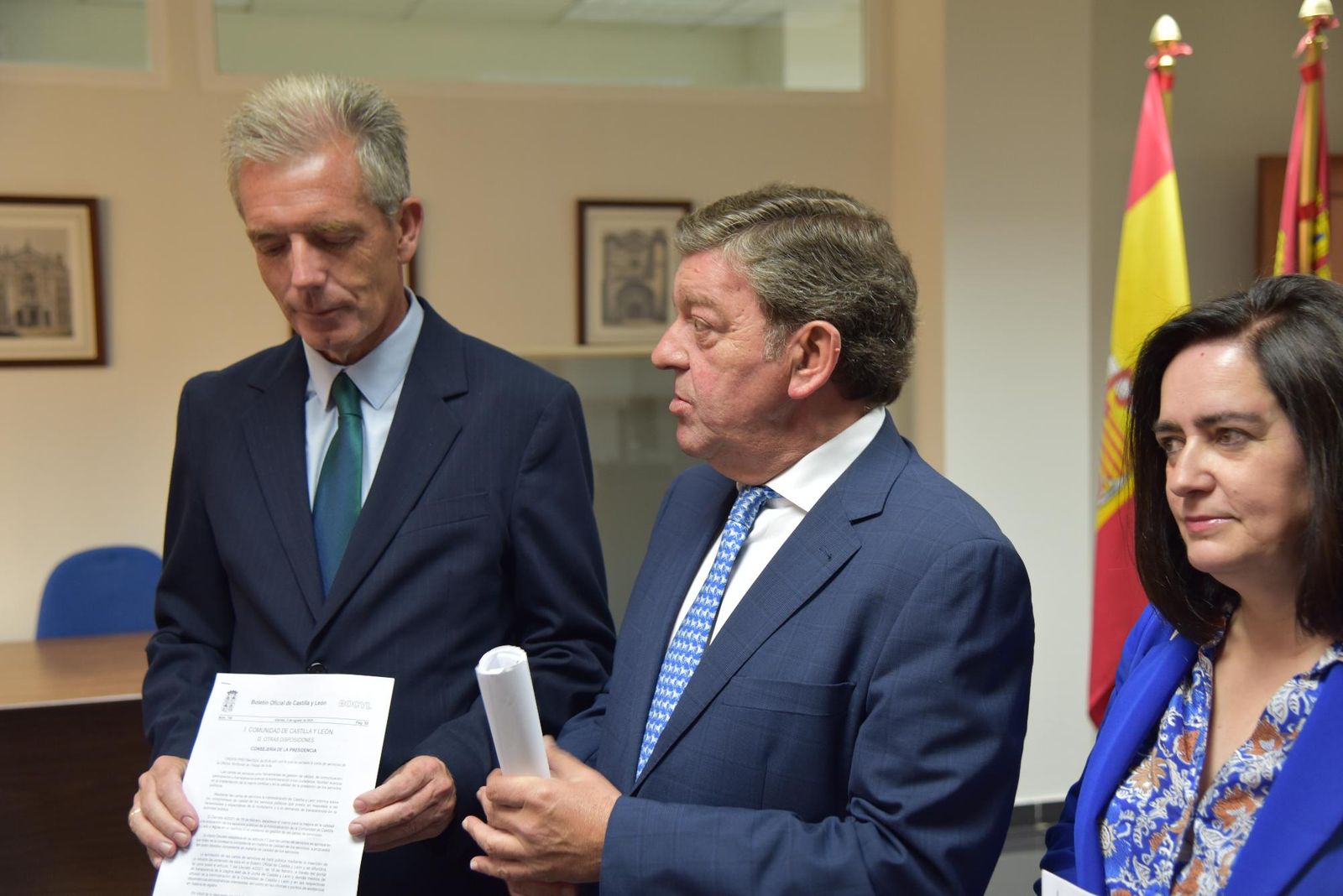 Consejero de la Presidencia, Luis Miguel González Gago Consejero de la Presidencia, Luis Miguel González Gago