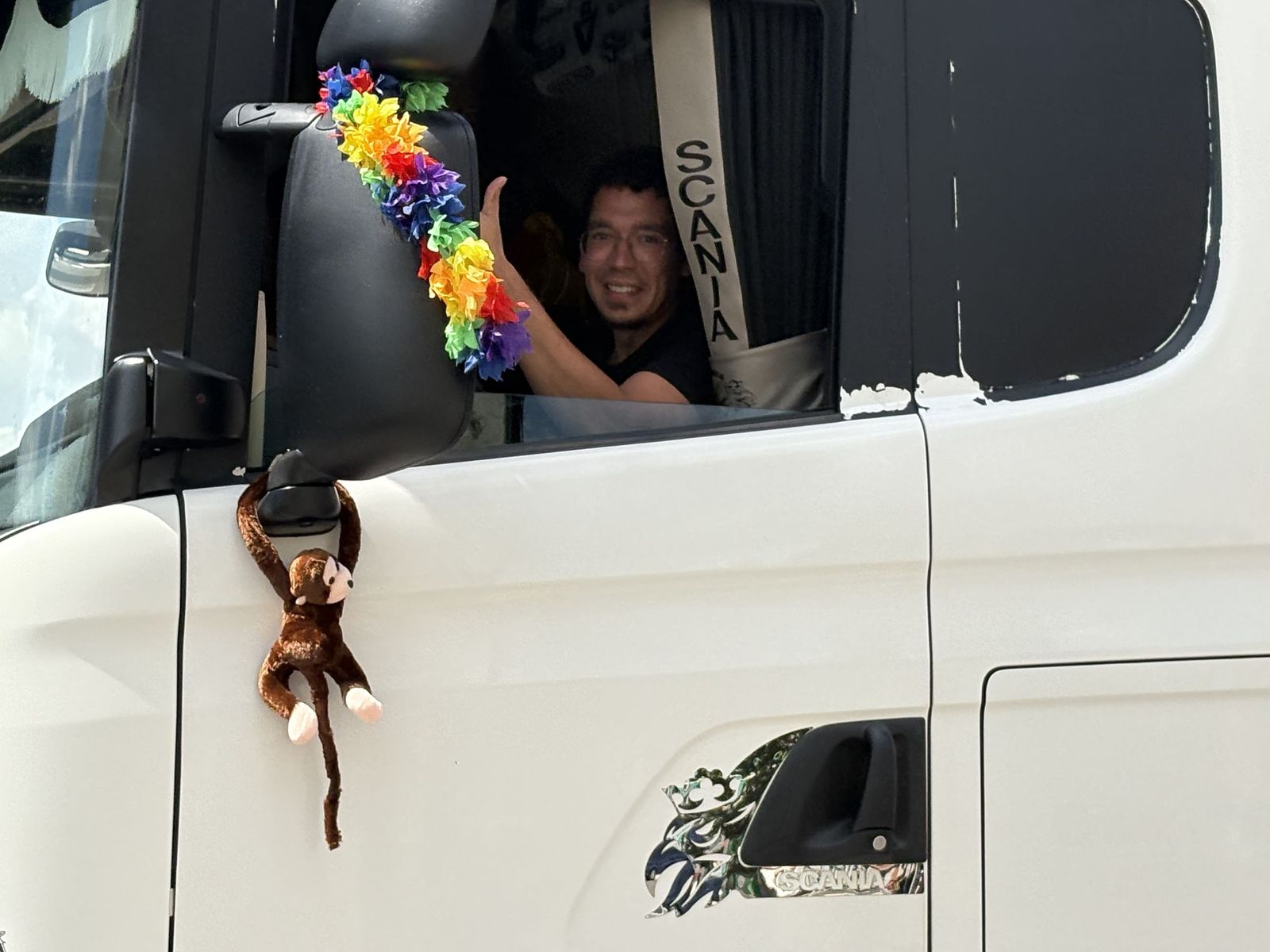 GALERÍA | Los transportistas celebran San Cristobal por las calles de Zamora