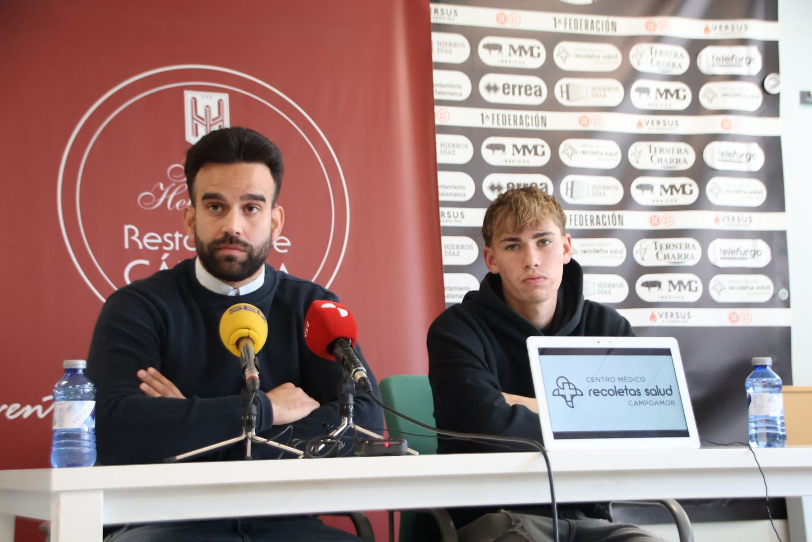 Presentación de Adam Arvelo como nuevo jugador de Unionistas de Salamanca