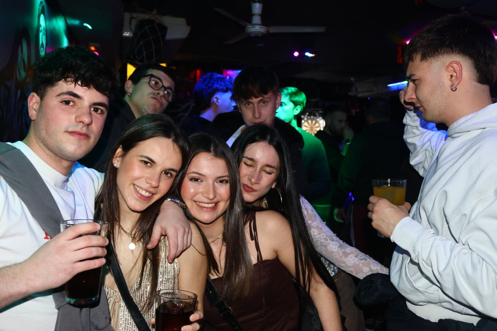 Salamanca de noche, jueves 19 de febrero