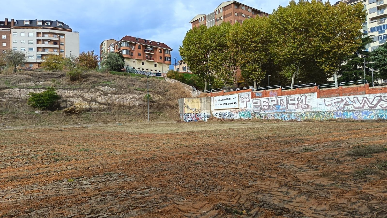Trabajos de subsolado en la Josa