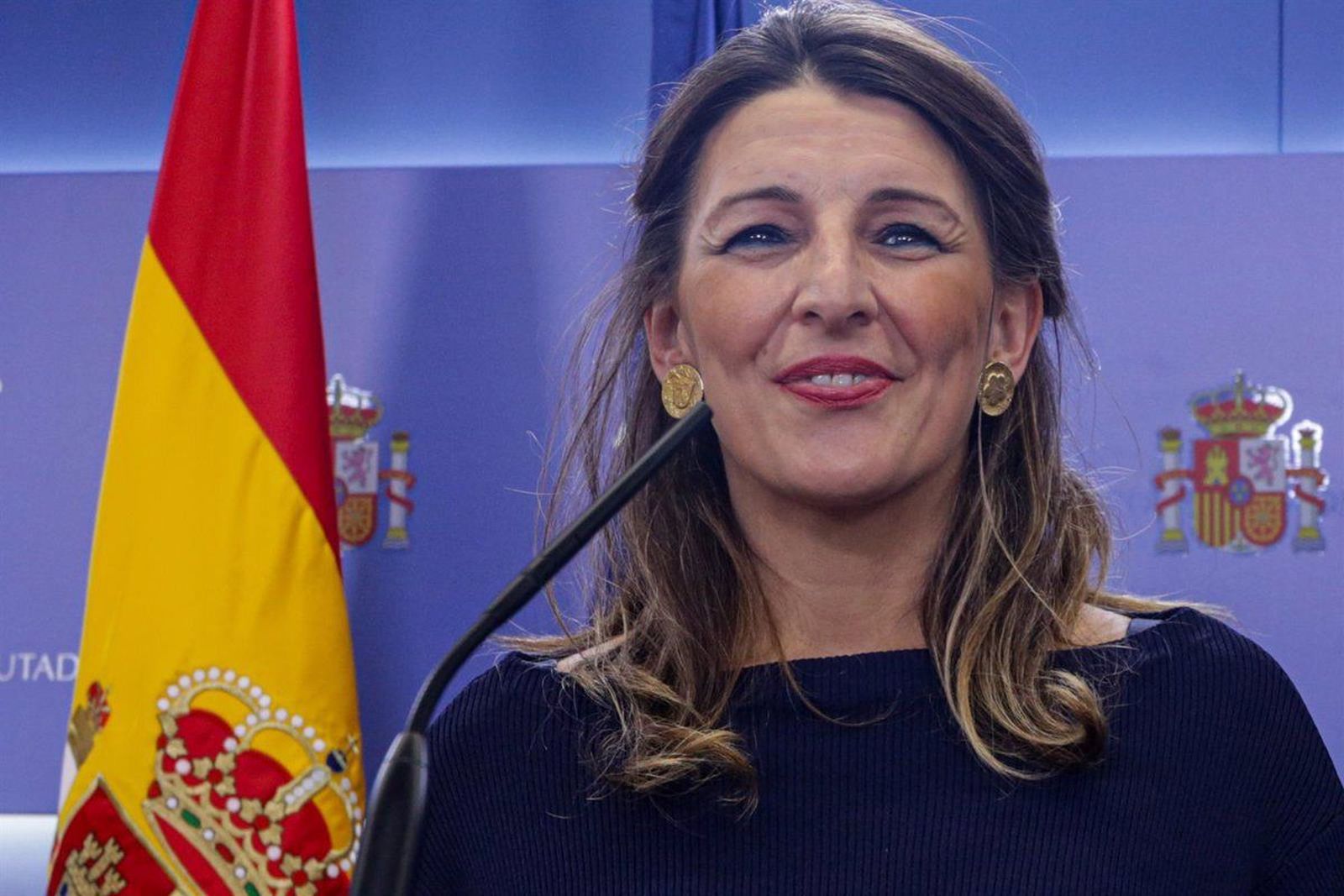 Yolanda Díaz, ministra de Trabajo