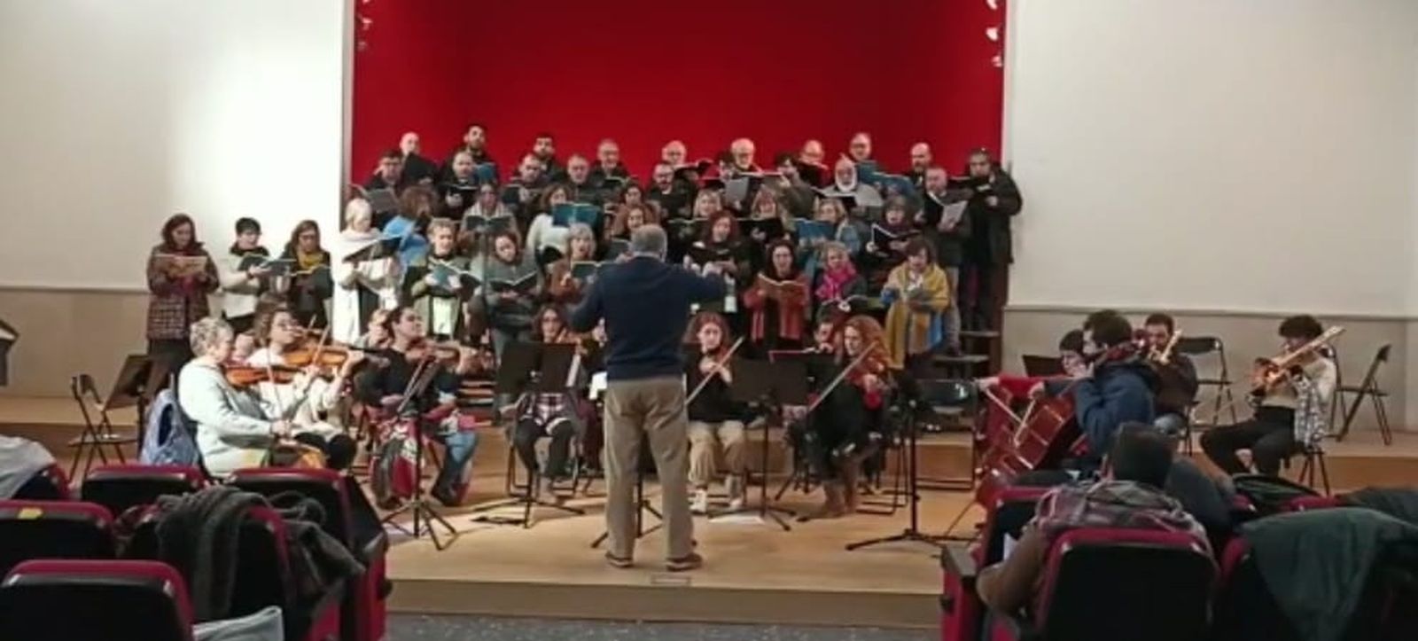 Imagen de los primeros ensayos