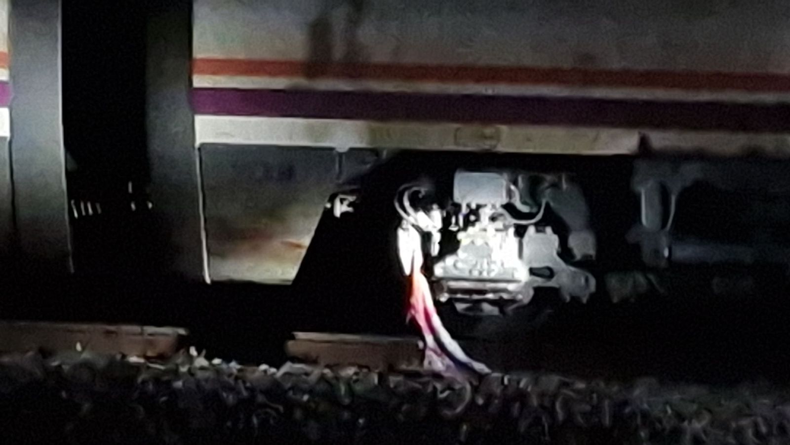 Fallecen dos personas arrolladas por un tren a la altura de Moriscos